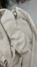 FILA 斐樂(lè )官方連衣裙2025年秋季新品長(cháng)款連帽打底衛衣長(cháng)裙子 正黑色-BK L 170/88A/L 曬單實(shí)拍圖