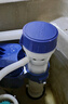 海立馬桶水箱配件老式抽水坐便器廁所蹲坑ABS進水閥20-32cm通用SJ02藍 曬單實拍圖