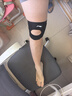 李寧（LI-NING）護膝運動(dòng)跑步男女半月板籃球羽毛球髕骨帶護漆蓋登山足球膝蓋護具 曬單實(shí)拍圖