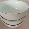 蘇氏陶瓷（SUSHI CERAMICS）浮雕青瓷描金小草米飯碗湯碗4.5英寸6個裝J0985 曬單實拍圖