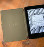 亞馬遜kindle voyage翻蓋保護套KV皮套電子書(shū)套1499輕薄殼 黑色 曬單實(shí)拍圖