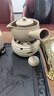 HAOMINGTIAN 臺灣老段泥煮茶壺陶壺小青柑煮茶器加熱保溫泡茶壺帶內(nèi)膽燒水壺 無痕酒精爐+大城煮茶壺 500ml 曬單實拍圖