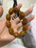 盤道 橄欖核手串 橄欖核雕刻文玩手串 男士手串 老油核雕刻 入手必備 王立十八羅漢1.7*2.3cm 曬單實(shí)拍圖