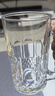青蘋果啤酒杯加大容量615ml兩只 酒吧KTV家用加厚玻璃扎啤杯 為蘇超干杯 曬單實(shí)拍圖