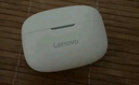 聯(lián)想（lenovo）真無線藍牙耳機 半入耳式耳機 音樂運動游戲耳機藍牙5.4 適用蘋果華為小米手機 EA110月巖白 曬單實拍圖