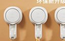 太力吸盤掛鉤免打孔強力真空上墻掛毛巾浴室衛(wèi)生間廚房無痕掛鉤4件裝 曬單實拍圖