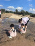 羚特水褲趕海連體褲涉水服兒童玩水下水褲防水雨靴一體-普通粉-25碼 曬單實(shí)拍圖