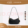 蔻馳（COACH）女士WAVERLY手袋單肩包搭扣潮流可拆卸肩帶手提包女包 B4/黑色 曬單實(shí)拍圖