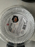 展藝 空氣炸鍋鋁箔托 50只裝 16cm圓形 燒烤烤肉花甲粉食品級錫紙托 曬單實拍圖