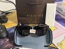 古馳（GUCCI）墨鏡時尚太陽鏡方框高級感潮流墨鏡GG0637SK 001 5 曬單實拍圖
