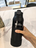 TIGER虎牌不銹鋼真空保溫保冷杯大容量戶外運(yùn)動水杯  1.2L 曜石黑 曬單實(shí)拍圖