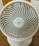 京東京造 [小云朵」空氣循環(huán)扇 廣角搖頭電風(fēng)扇家用節(jié)能桌面/臺(tái)式小風(fēng)扇空調(diào)伴侶輕音大風(fēng)量四季循環(huán)白色款 曬單實(shí)拍圖