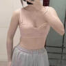 韞舜內(nèi)衣女 文胸套裝精致法式奢華復(fù)古風(fēng)緞面高級(jí)純欲薄款內(nèi)衣有鋼圈 法式內(nèi)衣套裝【粉色】 M 34/75 曬單實(shí)拍圖