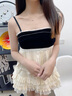 法蔻彩金色項鏈女銀四葉草吊墜鎖骨鏈頸鏈七夕情人節(jié)禮物送女友 玫瑰金色 曬單實拍圖