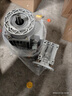 立始rv40 50 63 75 90-80B5減速機(jī)蝸輪蝸桿齒輪箱B14鋁NMRV渦輪減速器 國(guó)標(biāo)NMRV110，輸出孔42-鍵寬12 曬單實(shí)拍圖