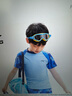 李寧（LI-NING）兒童泳衣男孩中大童游泳衣青少年分體兩件套泳衣泳褲8673深藍160 曬單實拍圖
