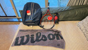 Wilson威爾勝2025法網(wǎng)聯(lián)名雙肩包 藏青色WR8038501001 曬單實(shí)拍圖
