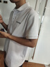 啄木鳥（TUCANO）短袖T恤男夏季時尚百搭polo打底衫舒適透氣上衣男裝 白色 L 曬單實(shí)拍圖