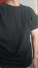 班尼路（Baleno）短袖男士夏季純棉新款純色打底衫t恤圓領(lǐng)情侶簡(jiǎn)約休閑寬松半袖 曬單實(shí)拍圖