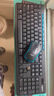 羅技（Logitech）MK275 鍵鼠套裝 無(wú)線(xiàn)鍵鼠套裝 辦公鍵鼠套裝 全尺寸 商務(wù)鍵鼠套裝 帶無(wú)線(xiàn)2.4G接收器 黑藍色 曬單實(shí)拍圖