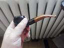 沙芬（SAVINELLI）手工煙斗石楠木673牛頭犬進(jìn)口男士過(guò)濾煙嘴煙斗厚斗壁 七夕送男友 【673斗型 大口徑 雪茄V草斗】 曬單實(shí)拍圖