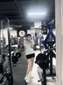 ALO YOGA夏季新款女時尚休閑緊身運動速干短袖T恤顯瘦簡約圓領百搭上衣 白色 S 80-100斤 曬單實拍圖