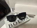 暴龍（BOLON）眼鏡25年新品王鶴棣同款貓眼太陽(yáng)鏡防曬戶(hù)外旅行墨鏡送禮BL3209 C10 框亮黑色/片深灰【偏光】 曬單實(shí)拍圖
