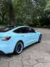 適用特斯拉modely/model3車(chē)標(biāo)貼輪轂蓋整全套車(chē)身外觀改裝色配件 25款煥新Y19寸冰川藍(lán)套餐4.0版 曬單實(shí)拍圖