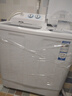 海爾（Haier）雙桶洗衣機(jī)半自動(dòng) 家用大件洗 12公斤大容量 一級(jí)能效省水電 以舊換新 雙缸 原廠品質(zhì)XPB120-81D2 曬單實(shí)拍圖