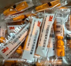 3M1100降噪耳塞睡覺工作學習耳塞子彈型耳塞SNR37db 200副/盒 曬單實拍圖