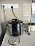 美的（Midea）0涂層電壓力鍋家用5L雙膽健康無水焗米飯鍋加深不銹鋼膽電鍋少鹽提鮮煲湯燉肉煮飯高壓鍋E5915G 曬單實(shí)拍圖