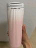 星巴克（Starbucks）粉色漸變不銹鋼吸管杯薯條杯473ml車載保冷保溫保冷杯七夕禮物 曬單實拍圖