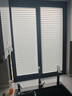 墨斗魚仿百葉窗靜電玻璃貼紙防窺浴室玻璃貼膜 0.9*2米含工具 曬單實(shí)拍圖