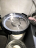 美的（Midea）電飯煲 0涂層電飯鍋4升 316L不銹鋼內膽3-4人家用多功能無(wú)涂層微壓智能預約MB-RE476S 曬單實(shí)拍圖
