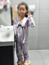 兒童睡衣春秋季長(cháng)袖公主風(fēng)可外穿女童小孩中大童薄款家居服套裝 HQG童長(cháng)：J3381庫洛米 120 (12) 12碼 曬單實(shí)拍圖