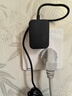 畢亞茲 小度充電器充電線 DC3.5直頭 智能音箱1S/Play/Pro/大金剛/音箱2紅外版/Air電源線適配器 黑 曬單實拍圖