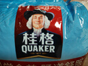 桂格（QUAKER）即食燕麥片1000克袋裝 營養(yǎng)早餐 膳食纖維 零添加白砂糖 曬單實拍圖