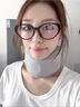 LUCYLEE日本頸托護(hù)頸脖套防低頭糾正脖子前傾矯正器牽引固定支撐頸椎曲度 豆綠(帶換洗套)【支撐護(hù)頸涼感透氣】 M 曬單實(shí)拍圖