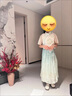 G.DUCKKIDS童裝漢服女童夏裝套裝兒童馬面裙一片式唐裝中國風女大童裙子春秋 817馬面裙套裝【夏款】 170 尺碼15~16歲【160-170cm】cm 曬單實拍圖