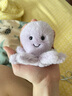 Jellycat海洋系列毛絨章魚毛絨玩偶柔軟舒適公仔娃娃生日新婚禮物 淺紫色 One Size 曬單實拍圖