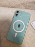 倍思 適用蘋果11手機(jī)殼 磁吸iPhone11保護(hù)套magsafe磁吸充電殼超薄防摔殼男女款 透明 曬單實(shí)拍圖