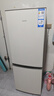 海爾（Haier）冰箱出品雙開(kāi)門(mén)二門(mén)177升冰箱家用小型冰箱租房省電不占地冷藏冷凍統帥家用小冰箱 以舊換新 177升雙門(mén)冰箱節能省電 兩天約用1度電 曬單實(shí)拍圖
