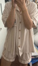 靜韻【深睡衣70】柔軟涼感型睡衣女夏短袖情侶家居服男七夕禮物 曬單實(shí)拍圖