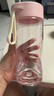 物生物夏季水杯tritan塑料運動水杯兒童便攜杯子男女學(xué)生隨手杯小巧 曬單實拍圖