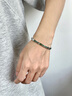 APM Monaco[七夕新品]Bonheur摩斯密碼手鐲手飾經(jīng)典簡約七夕禮物 手鐲 M 曬單實(shí)拍圖