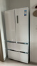 美的（Midea）508升法式多門四開門一級(jí)能效雙系統(tǒng)雙循環(huán)除菌凈味國(guó)家補(bǔ)貼20%家用冰箱大容量BCD-508WTPZM(E)白 曬單實(shí)拍圖