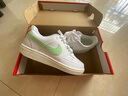 耐克NIKE女子休閑鞋 COURT VISION LOW運動(dòng)鞋FV9952-104白/蘋(píng)果綠36 曬單實(shí)拍圖