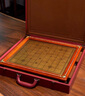阿富汗玉石中國象棋賀壽金玉可刻字送長(cháng)輩領(lǐng)導高檔商務(wù)送禮 阿富汗玉金玉象棋（帶棋盤(pán)禮盒） 曬單實(shí)拍圖