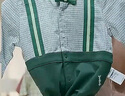 英氏【商場(chǎng)同款】嬰兒衣服春夏長(zhǎng)袖男寶連體衣小寶寶衣服 橄欖綠 66cm （推薦3-6個(gè)月） 曬單實(shí)拍圖