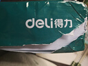 得力（deli）辦公打印機(jī)紙復(fù)印紙打印紙 辦公用品 雙面復(fù)印順暢打印 兒童繪畫書寫草稿紙 打印紙白紙采購優(yōu)選 A4 單包/500張【加厚80g】珊瑚海 曬單實(shí)拍圖